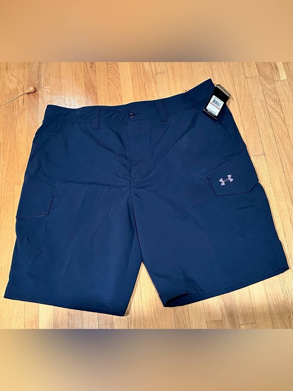 NWT Under Armour Navy Men's Cargo Shorts